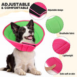 Load image into Gallery viewer, PcEoTllar Dog Cone Collar for Medium Large Dogs After Surgery, Soft Breathable Pet Recovery Collar with Double-Layer Design
