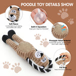 Load image into Gallery viewer, PcEoTllar Dog Squeaky Toys Plush Dog Toy, Tug of War Interactive Dog Toys for Small and Medium Dogs
