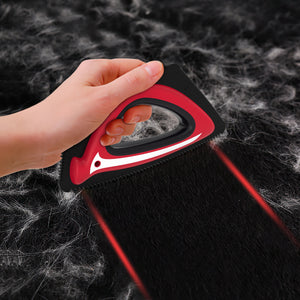 PcEoTllar Pet Hair Remover, Reusable Dog and Cat Hair Remover Brush for Furniture,Car,Carpet - Red