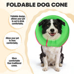 Load image into Gallery viewer, PcEoTllar Dog Cone Collar for Medium Large Dogs After Surgery, Soft Breathable Pet Recovery Collar with Double-Layer Design
