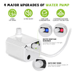 Load image into Gallery viewer, PcEoTllar Cat Water Fountain, 75oz/2.2L Automatic Pet Fountain Dispenser, Smart Pump with LED Light, White
