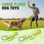 Load image into Gallery viewer, Squeaky Dog Toys for Large Dogs, Interactive Tug of War Puppy Toys with Pull Rope, Stuffed Pet Dog Toys with Soft Fabric Suitable for Small, Medium and Big Dogs
