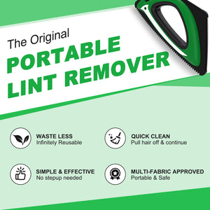 PcEoTllar Pet Hair Remover, Reusable Dog and Cat Hair Remover Brush for Furniture,Car,Carpet - Green
