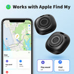 Load image into Gallery viewer, Bluetooth Tracker Keys Finder, Find My Keys Tracker Item Locator for Dogs Cats Wallet Luggage, iOS Only, Black
