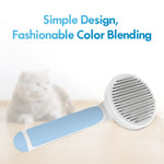 Load image into Gallery viewer, Dog Brush for Shedding, Self-Cleaning Slicker Brush for Dogs &amp; Cats, Pet Grooming Tool for Long Haired &amp; Short Haired Breeds
