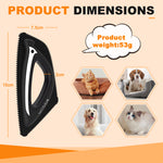 Load image into Gallery viewer, PcEoTllar Pet Hair Remover, Reusable Dog and Cat Hair Remover Brush for Furniture,Car,Carpet - Black

