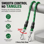 Load image into Gallery viewer, PcEoTllar Dog Tie-Out Cable, Long Dog Leash, 20FT Dog Training Leash, Reflective Heavy Duty Rope Dog Lead for Outside, Hiking, Swimming, Beach and Lake

