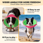Load image into Gallery viewer, PcEoTllar Dog Cone Collar for Medium Large Dogs After Surgery, Soft Breathable Pet Recovery Collar with Double-Layer Design
