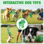 Load image into Gallery viewer, Interactive Squeaky Dog Toys with Pull Rope, Large Dog Tug of War Toy, Plush Puppy Chew Toys for Dental Health, Great for Small, Medium and Big Dogs
