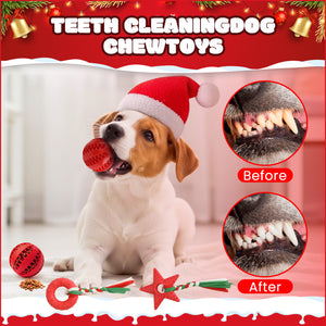 10 pack Dog Toys for Aggressive Chewers, PcEoTllar Squeaky Plush Dog Rope Toys, Puppy Chew Toys, Xmas Pet Gifts for Small Medium Large Dogs