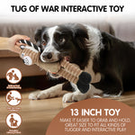 Load image into Gallery viewer, PcEoTllar Dog Squeaky Toys Plush Dog Toy, Tug of War Interactive Dog Toys for Small and Medium Dogs
