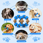 Load image into Gallery viewer, PcEoTllar Dog Chew Toy for Aggressive Chewers, Interactive Ring Dog Toys for Chewing Teething, Blue
