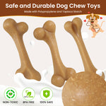 Load image into Gallery viewer, 3 Pack Dog Toys for Aggressive Chewers, Nylon Dog Chew Toy, Teething Bones for Large Small Medium Dogs
