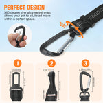 Load image into Gallery viewer, 2 Pack Dog Seat Belt for Car, Adjustable Elastic Pet Travel Tether, Reflective Nylon Leash with Metal Hook for Dogs and Cats
