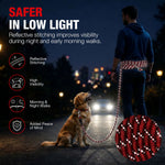 Load image into Gallery viewer, PcEoTllar Dog Tie-Out Cable, Long Dog Leash, 20FT Dog Training Leash, Reflective Heavy Duty Rope Dog Lead for Outside, Hiking, Swimming, Beach and Lake
