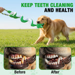 Load image into Gallery viewer, Interactive Squeaky Dog Toys with Pull Rope, Large Dog Tug of War Toy, Plush Puppy Chew Toys for Dental Health, Great for Small, Medium and Big Dogs
