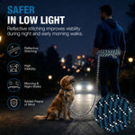 Load image into Gallery viewer, PcEoTllar Dog Tie-Out Cable, Long Dog Leash, 20FT Dog Training Leash, Reflective Heavy Duty Rope Dog Lead for Outside, Hiking, Swimming, Beach and Lake
