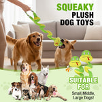 Load image into Gallery viewer, Squeaky Dog Toys for Large Dogs, Interactive Tug of War Puppy Toys with Pull Rope, Stuffed Pet Dog Toys with Soft Fabric Suitable for Small, Medium and Big Dogs
