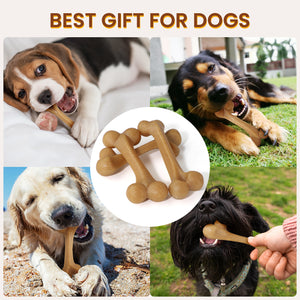3 Pack Dog Toys for Aggressive Chewers, Nylon Dog Chew Toy, Teething Bones for Large Small Medium Dogs