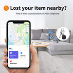 Load image into Gallery viewer, Bluetooth Tracker Keys Finder, Find My Keys Tracker Item Locator for Dogs Cats Wallet Luggage, iOS Only, Black

