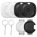 Load image into Gallery viewer, PcEoTllar Smart Bluetooth Tracker 2-Pack, Works with Apple Find My (iOS Only), Keys Finder and Item Locator for Wallet, Luggage, Black/White
