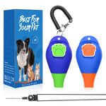 Load image into Gallery viewer, PcEoTllar Dog Training Clicker with Wrist Strap &amp; Halter Rope - Durable Lightweight Easy to Use Perfect for Pet Behavioral Training, 2 Pack, Training Guide Included
