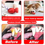 Load image into Gallery viewer, PcEoTllar Dog Chew Toys, Squeaky Tough Non-Toxic 100% Natural Rubber Durable Beef Flavor Dog Toy for Medium Large Dogs Aggressive Chewers
