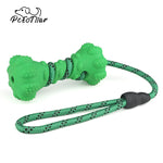 Load image into Gallery viewer, PcEoTllar Dog Chew Toys for Small Medium Aggressive Chewers Interactive Dog Toys Non-Toxic Natural Rubber Teeth Cleaning
