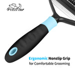 Load image into Gallery viewer, PcEoTllar Dog Grooming Hair Brush, 2 in 1 Pet Undercoat Rake Deshedding Grooming Tool for Dogs &amp; Cats
