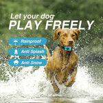 Load image into Gallery viewer, PcEoTllar Dog Bark Collar for Large Medium Dogs, Rechargeable Anti Barking Device Dog Training Collar No Shock Waterproof Pet Bark Control Device
