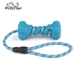 Load image into Gallery viewer, PcEoTllar Dog Chew Toys for Small Medium Aggressive Chewers Interactive Dog Toys Non-Toxic Natural Rubber Teeth Cleaning
