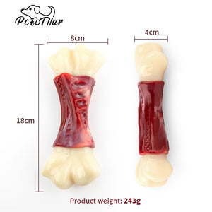 PcEoTllar Tough Dog Bone Chew Toy for Aggressive Super Chewers Large Breed Medium Small Dog Long Lasting Indestructible Dog Toy