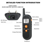 Load image into Gallery viewer, PcEoTllar Dog Training Collar with Remote 1000ft Control Range, IPX7 Waterproof Rechargeable Bark Collar 4 Modes - Beep, Vibrating, Shock &amp; Strong Electric Shock for Small Medium Large Dogs
