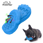 Load image into Gallery viewer, PcEoTllar Dog Toy for Aggressive Chewer Large Medium indestructible Super Chew Dog Toys Squeaky Dog, Slipper Shape Squeaky Dog Toys for Aggressive Chewers Puppies Medium Large Dogs, Blue
