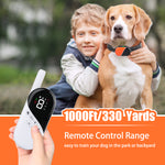 Load image into Gallery viewer, Dog Training Collar for 3 Dogs - PcEoTllar Dog Training Collar with Remote Rechargeable Shock Collar for Large Dogs, Waterproof Shock Collar for Medium Dogs, Up to 980Ft Remote Range
