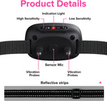 Load image into Gallery viewer, Small Dog Bark Collar, PcEoTllar Bark Collar for Small Dogs 5-15lbs No Shock Bark Collar for Small Medium Large Dogs with 7 Adjustable Sensitivity and Intensity Beep Vibration
