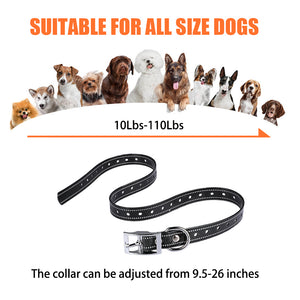 Dog Training Collar for 3 Dogs - PcEoTllar Dog Training Collar with Remote Rechargeable Shock Collar for Large Dogs, Waterproof Shock Collar for Medium Dogs, Up to 980Ft Remote Range