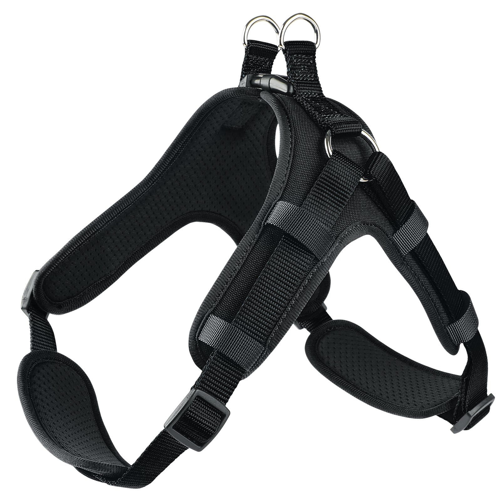 PcEoTllar Easy Walk Dog Harness No Pull, Mesh Breathable Padded Adjustable Dog Vest Harness for Small Meduim Large Dogs