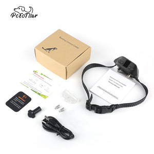 PcEoTllar Dog Bark Collar - Anti Barking Collar with Beep, Vibration & Electric Shock for Small Medium Large Dogs, Waterproof