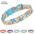 Load image into Gallery viewer, PcEoTllar Dog Collar Patterned Comfort Nylon Collar for Small Dogs, All Breeds
