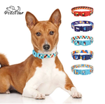 Load image into Gallery viewer, PcEoTllar Dog Collar Patterned Comfort Nylon Collar for Small Dogs, All Breeds
