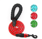 Load image into Gallery viewer, PcEoTllar 5FT Dog Leash with Comfortable Padded Handle Reflective Rope Dog leashe for Medium Large Dogs (Blue)
