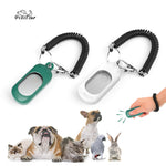 Load image into Gallery viewer, PcEoTllar Clicker Training for Dogs, 2 Pack Dog Training Clickers with Wrist Strap, Lightweight Easy to Use Anti Barking Device
